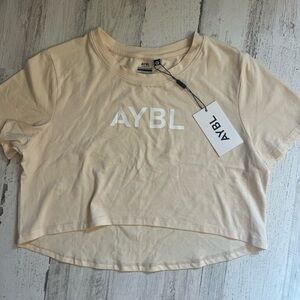 NWT AYBL cropped tshirt